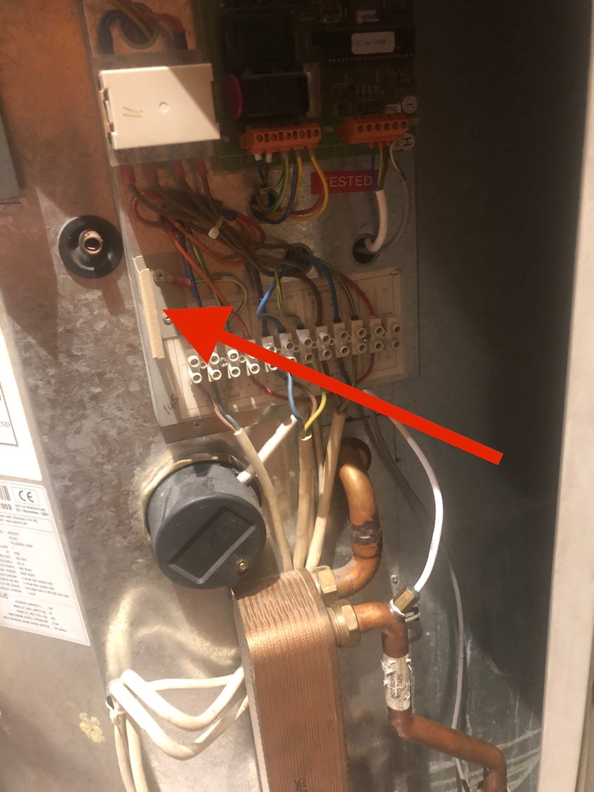 Pulsacoil 2000 old-format overheat stat location